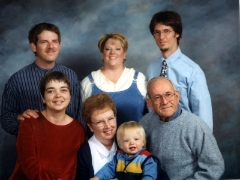  Front row: Beth, Pat, Nathan, Ellis. Back row: Jon, Wendy, Tim.